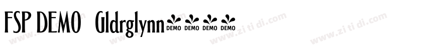 FSP DEMO   Gldrglynn字体转换